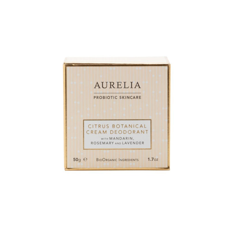 Aurelia Citrus Botanical Cream Deodorant 50g